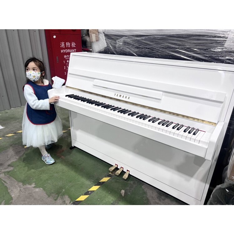 嚴選 YAMAHA MC108 E 迷你 小琴 白色 鋼琴 如新品質  日本製 中古鋼琴 二手鋼琴  優好選琴網