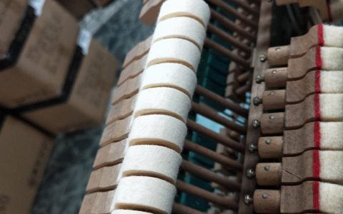 YAMAHA-U1直立鋼琴整槌日誌_感謝新北市淡水區濱海路陳小姐