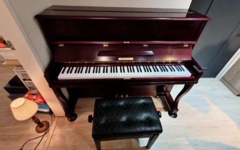 日本製Schmidt 紅木小型鋼琴_感謝桃園市桃園區呂小姐選購